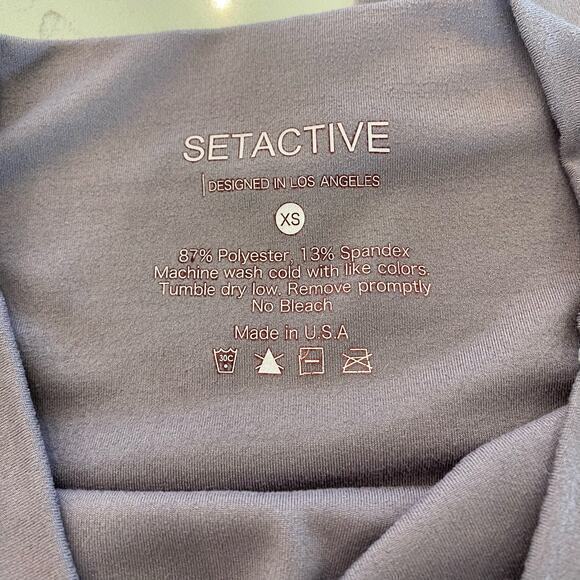 Set Active Leggings Purple Size XS - Picture 5 of 9